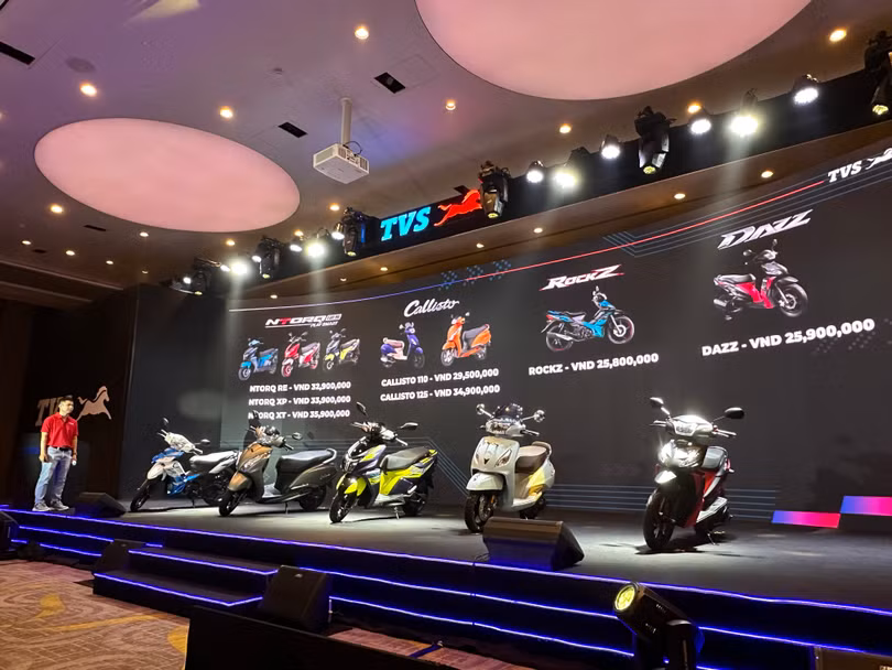 Xe máy Ấn Độ vào thị trường Việt Nam với 5 mẫu từ 110 đến 125cc