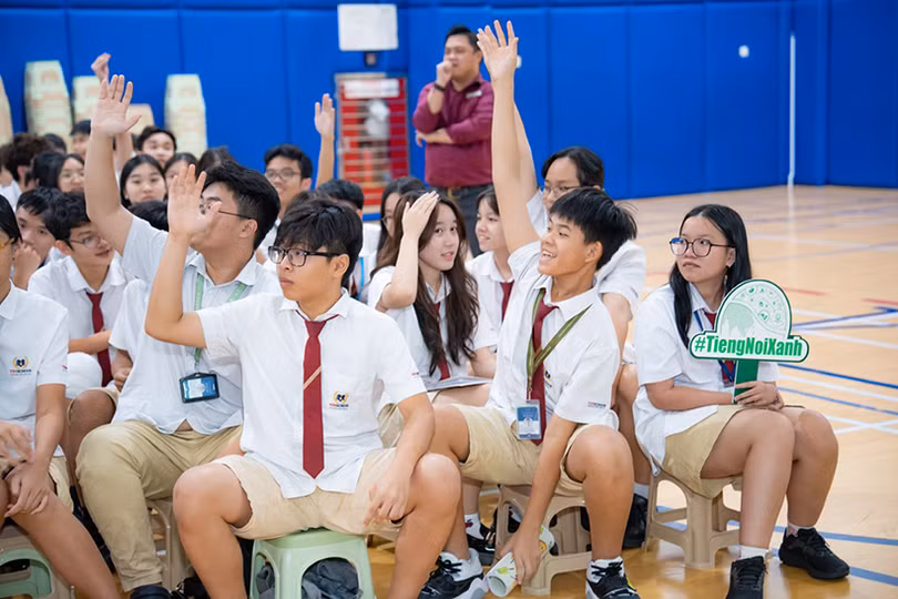 Hàng nghìn học sinh cả nước háo hức tìm hiểu cuộc thi Tiếng nói Xanh