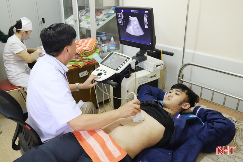 Hương Sơn khám tuyển nghĩa vụ quân sự, công an năm 2024