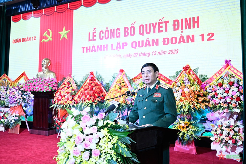 Thành lập Quân đoàn 12 - Quân đoàn Tinh, gọn, mạnh đầu tiên của Quân đội Việt Nam