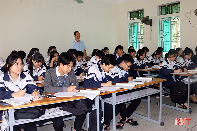 Thầy trò Hà Tĩnh phấn khởi với 4 môn thi tốt nghiệp THPT