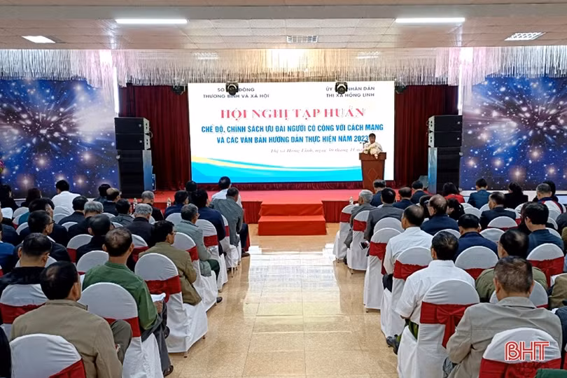 Nâng cao nghiệp vụ thực hiện chính sách cho người có công ở TX Hồng Lĩnh