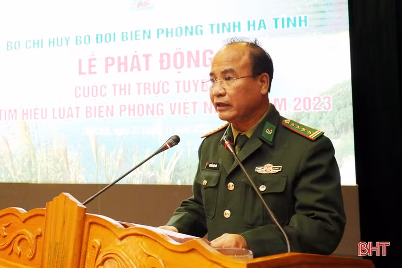 BĐBP Hà Tĩnh phát động cuộc thi tìm hiểu Luật Biên phòng