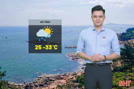 Dự báo thời tiết Hà Tĩnh ngày 9/10: Có mưa rào và giông rải rác