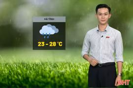 Dự báo thời tiết Hà Tĩnh ngày 25/4: Nhiều mây, có mưa, mưa rào rải rác