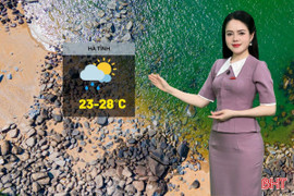 Dự báo thời tiết Hà Tĩnh ngày 19/10: Trời nhiều mây, có mưa to và giông