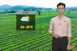 Dự báo thời tiết Hà Tĩnh ngày 13/10: Nhiều thời điểm có mưa to và dông