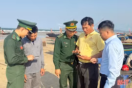 Hà Tĩnh siết chặt quản lý tàu cá, truy xuất nguồn gốc thủy sản chống khai thác IUU