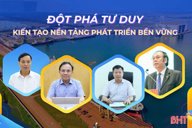 Đột phá tư duy, kiến tạo nền tảng phát triển bền vững 