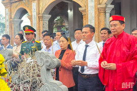 Lễ khai hạ đền Nen, mong mưa thuận gió hòa, quốc thái, dân an