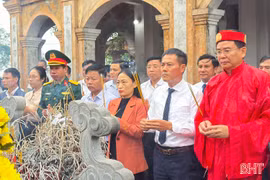 Lễ khai hạ đền Nen, mong mưa thuận gió hòa, quốc thái, dân an