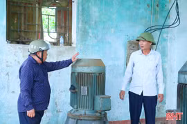 Trạm bơm xuống cấp, hàng trăm héc-ta lúa nguy cơ thiếu nước sản xuất