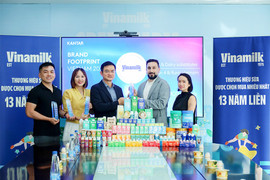 Vinamilk tiếp tục dẫn đầu danh sách "được chọn mua nhiều nhất"