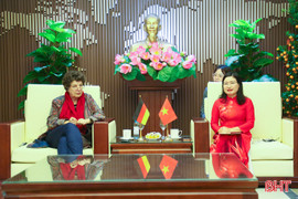 Đại sứ Helga Barth: Hà Tĩnh có nhiều dư địa hợp tác với CHLB Đức