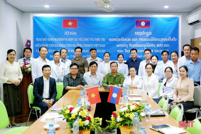 Hai bệnh viện ký kết thỏa thuận hợp tác. bqbht_br_bv-lao-1a.jpg