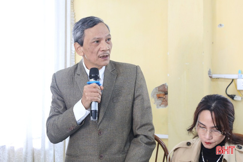 Nhà văn Phan Trung Hiếu góp ý một số nhiệm vụ trọng tâm năm 2025. bqbht_br_4a.jpg