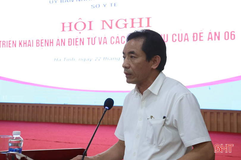 Phó Giám đốc Sở Y tế Lê Chánh Thành khai mạc hội nghị. bqbht_br_2a.jpg