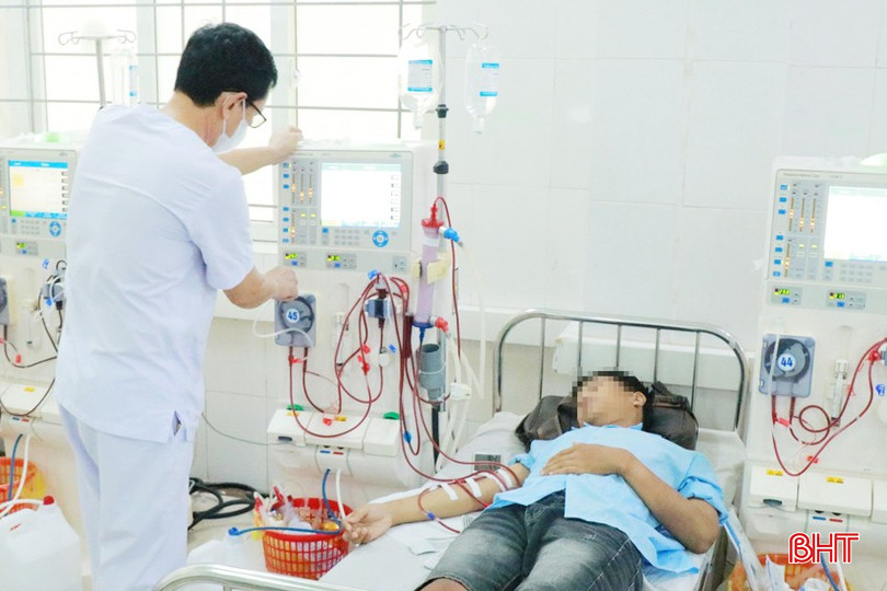 Một bệnh nhân trẻ phải chạy thận nhân tạo. bqbht_br_suy-than-5a.jpg