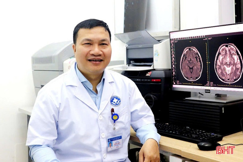 Bác sỹ Bùi Đức Hiển - người tiên phong chinh phục nhiều kỹ thuật mới trong chẩn đoán hình ảnh ở cơ sở y tế tuyến huyện. bqbht_br_bs-hien-5a.jpg