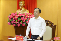 Cả hệ thống chính trị Hà Tĩnh tập trung GPMB dự án đường sắt tốc độ cao