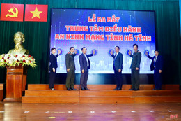 Trung tâm điều hành an ninh mạng tỉnh Hà Tĩnh đi vào hoạt động