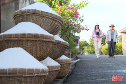 Đổi thay làng muối Châu Hạ