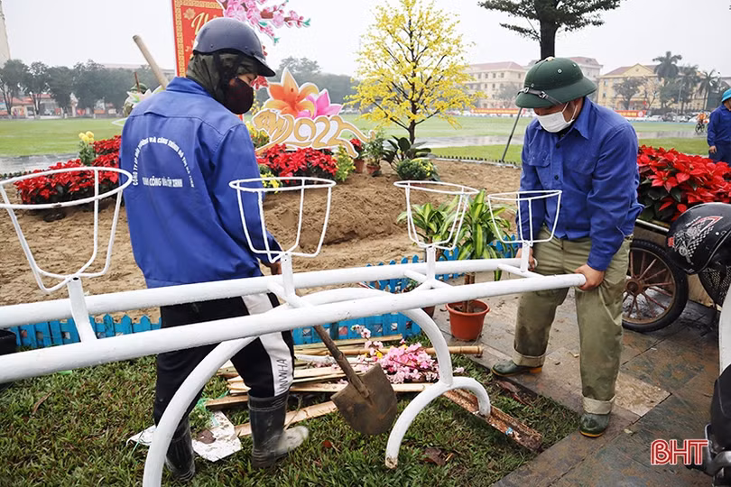 Tô sắc xuân cho phố phường Hà Tĩnh