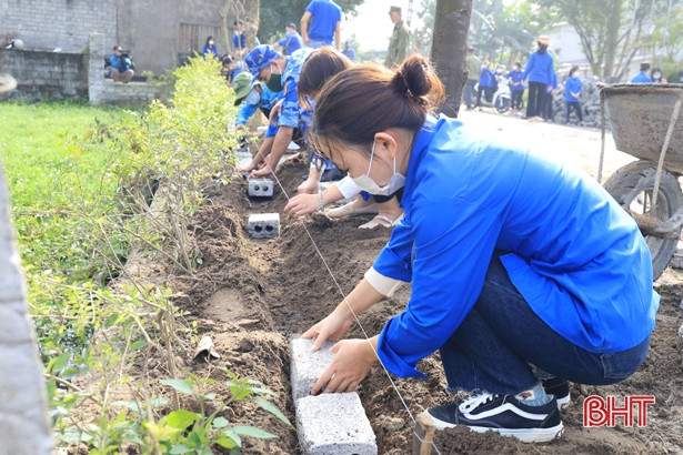 Nhiều hoạt động hướng tới đại hội Đoàn các cấp tại Nghi Xuân