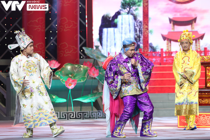 Những hình ảnh cực “hot” trên sân khấu của Táo quân 2022