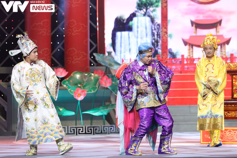 Những hình ảnh cực “hot” trên sân khấu của Táo quân 2022