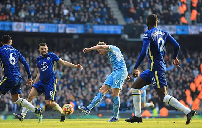 Kết quả Man City 1-0 Chelsea: De Bruyne bắn hạ đội bóng cũ