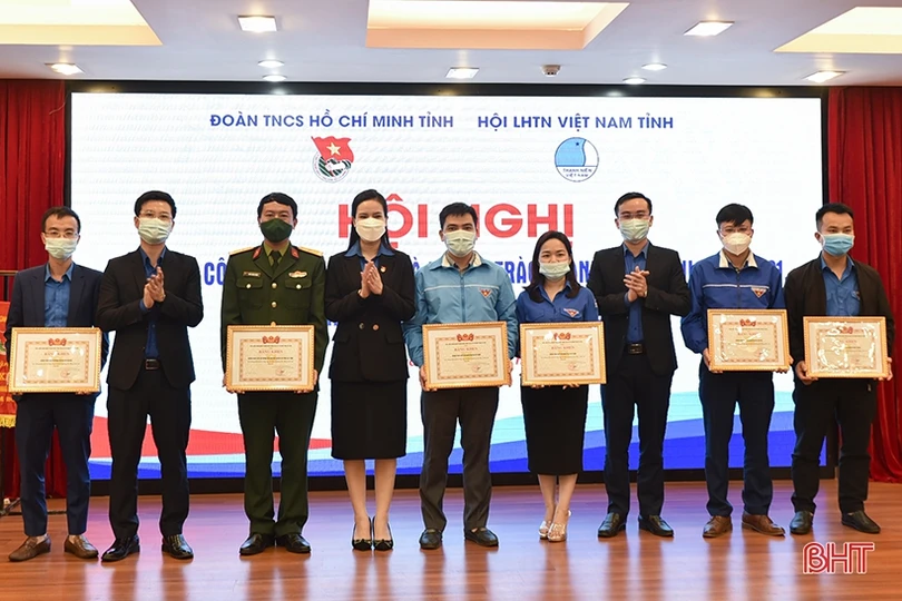 Tỉnh đoàn Hà Tĩnh lọt top 5 tổ chức Đoàn dẫn đầu toàn quốc