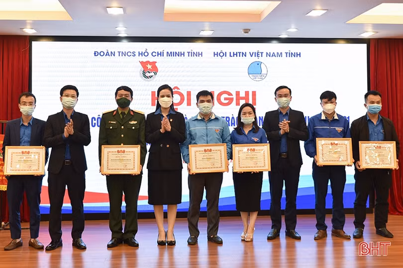 Tỉnh đoàn Hà Tĩnh lọt top 5 tổ chức Đoàn dẫn đầu toàn quốc