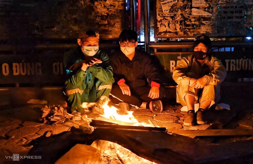 Không khí lạnh tràn xuống miền Bắc