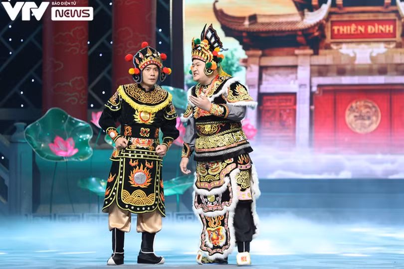 Những hình ảnh cực “hot” trên sân khấu của Táo quân 2022