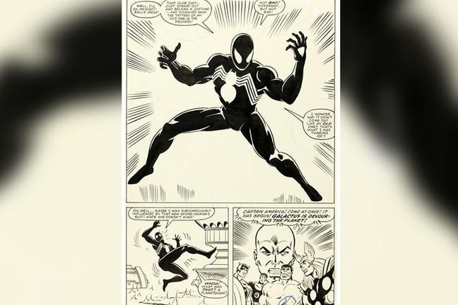 3,36 triệu USD cho một trang sách về Người Nhện