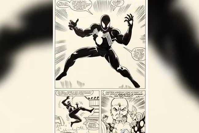 3,36 triệu USD cho một trang sách về Người Nhện