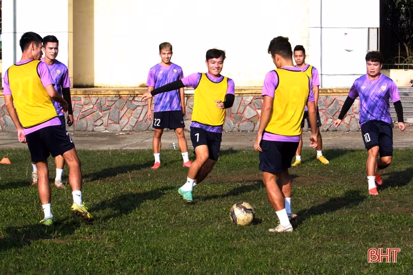 SVĐ Hà Tĩnh sẵn sàng cho trận khai màn V.League 2022 của đội bóng núi Hồng