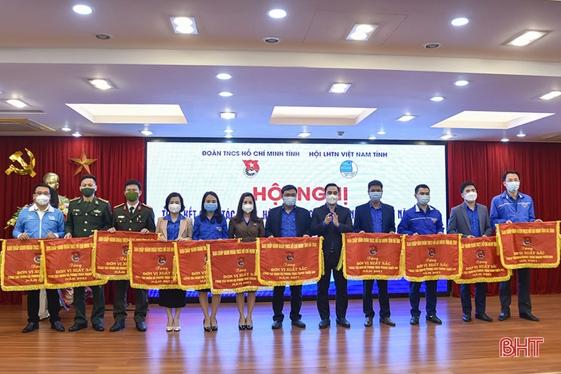 Tỉnh đoàn Hà Tĩnh lọt top 5 tổ chức Đoàn dẫn đầu toàn quốc