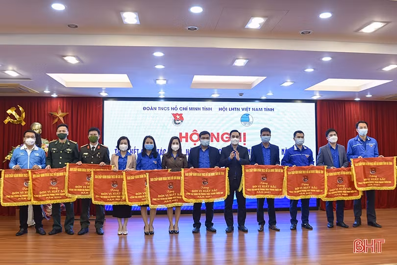 Tỉnh đoàn Hà Tĩnh lọt top 5 tổ chức Đoàn dẫn đầu toàn quốc