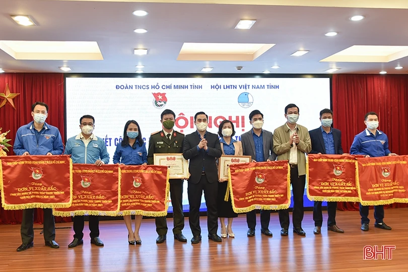 Tỉnh đoàn Hà Tĩnh lọt top 5 tổ chức Đoàn dẫn đầu toàn quốc