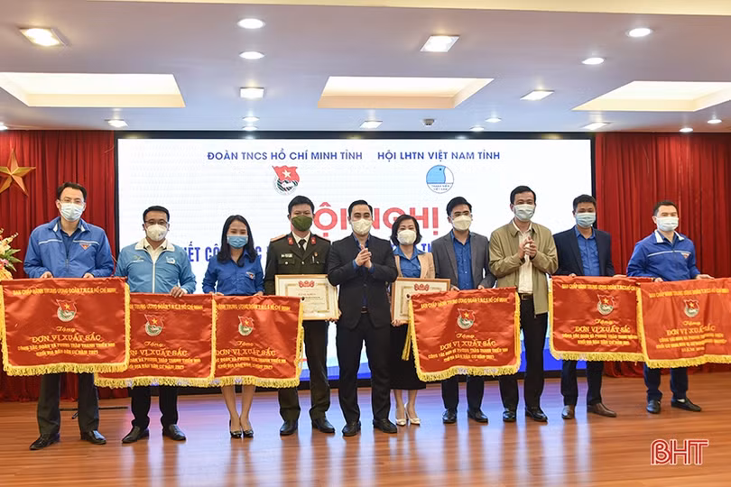 Tỉnh đoàn Hà Tĩnh lọt top 5 tổ chức Đoàn dẫn đầu toàn quốc