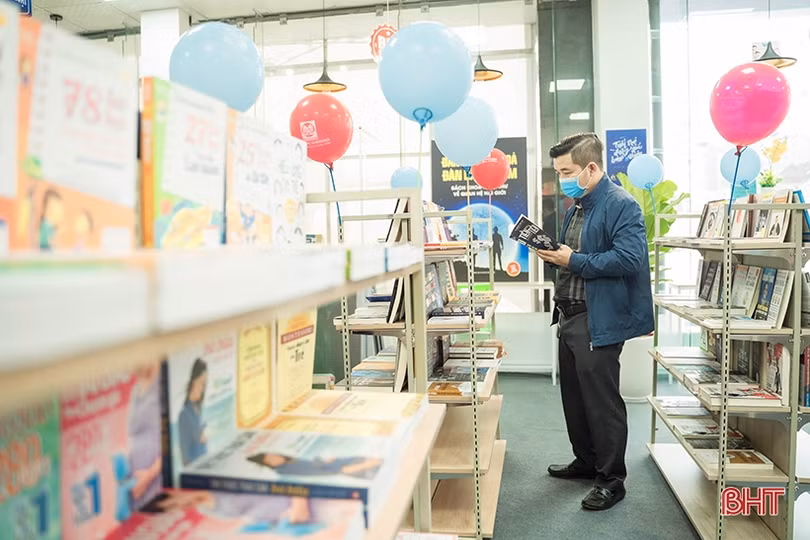 Lan tỏa văn hóa đọc sách ở Hà Tĩnh cùng Siêu thị Habooks