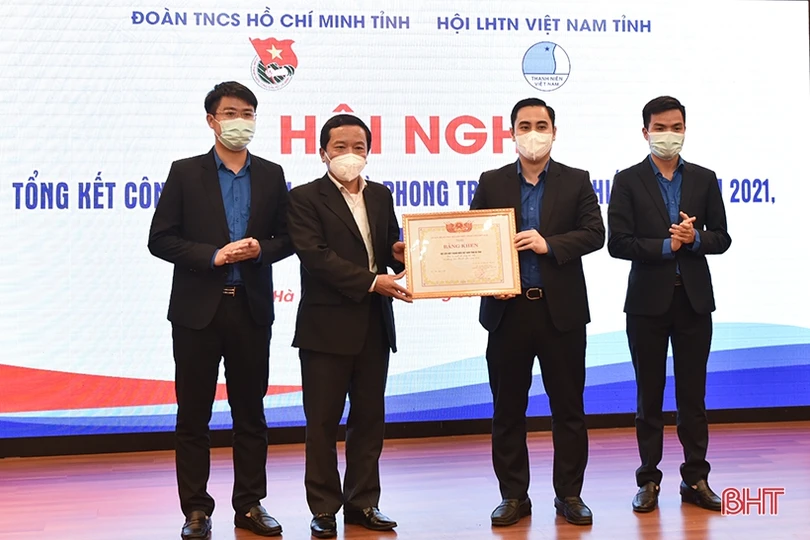 Tỉnh đoàn Hà Tĩnh lọt top 5 tổ chức Đoàn dẫn đầu toàn quốc