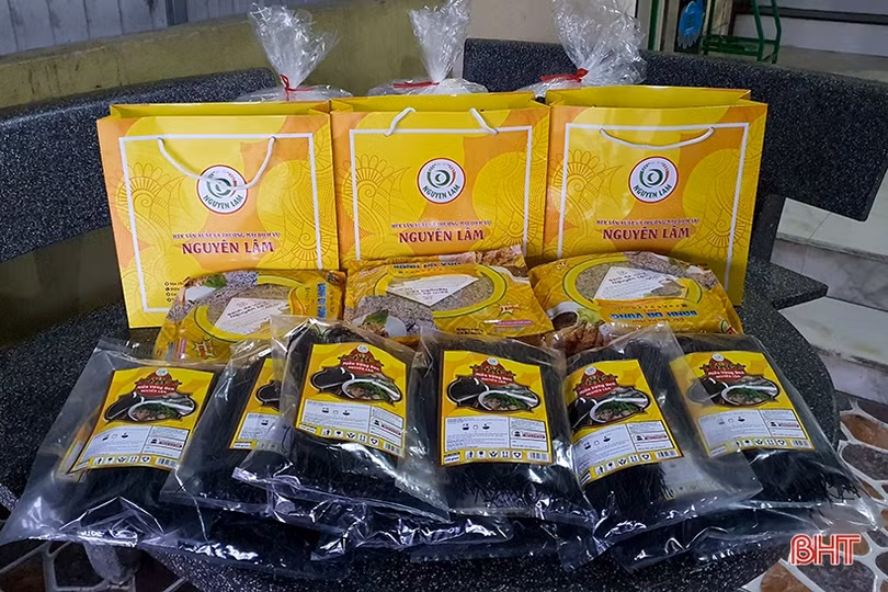 Nông sản huyện Kỳ Anh “háo hức” tham gia Hội chợ OCOP và đặc sản Hà Tĩnh