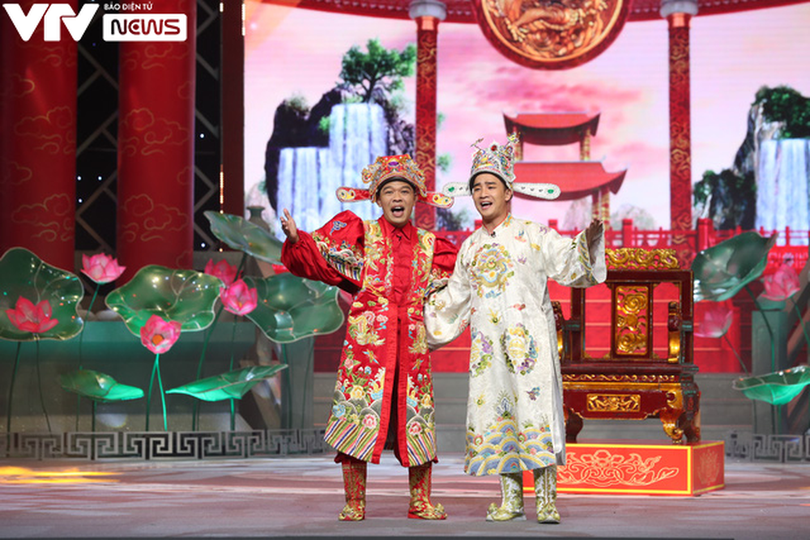 Những hình ảnh cực “hot” trên sân khấu của Táo quân 2022