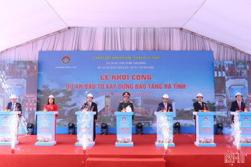 Toàn cảnh Hà Tĩnh kết nối Lễ thông xe, khánh thành, khởi công, khởi động các công trình, dự án