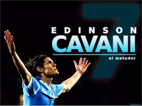 Edinson Cavani. Nguồn: Internet