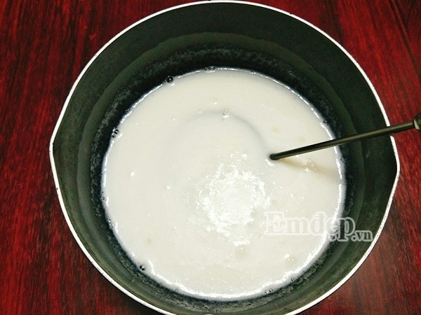 chieu oi buc lam thach sua dua tra xanh ngot mat thuong thuc thoi