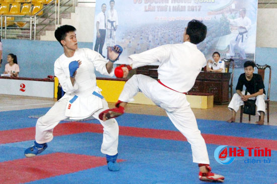 clb karatedo trung tam tdtt ha tinh gianh giai nhat toan doan